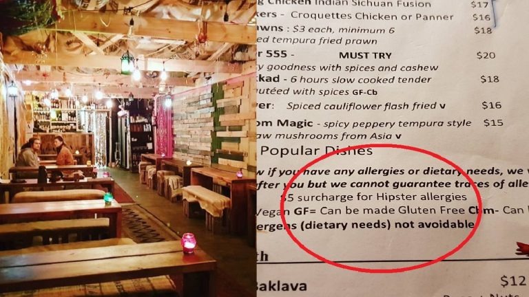 채식은 힙스터들의 앨러지?