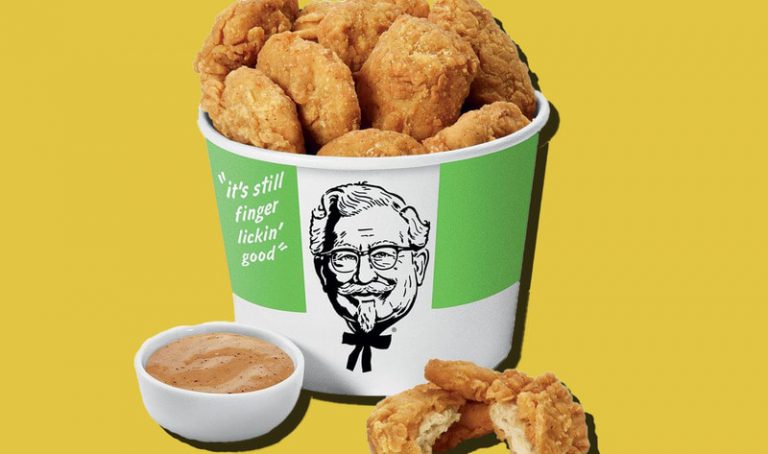 KFC 차이나, 비건 치킨너겟 선보여
