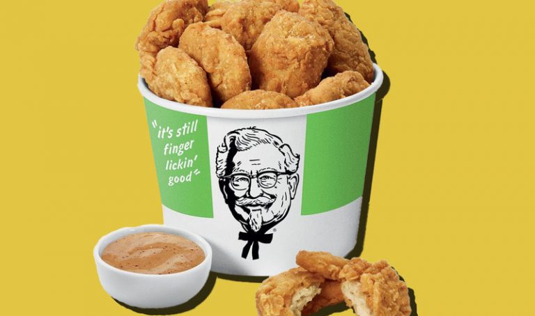 KFC 상하이, 비건 치킨너겟 한시간만에 완판