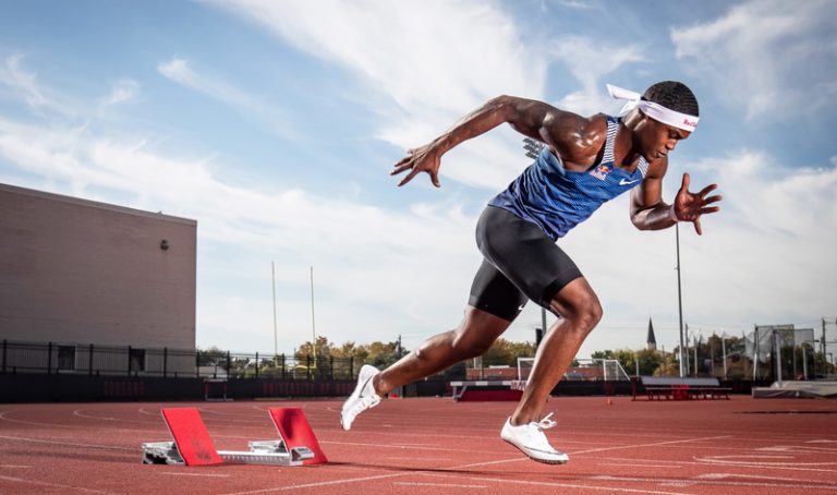 육상계 라이징스타, 채식주의자가 되다
