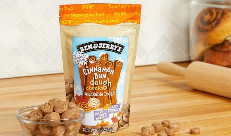 벤 앤 제리, 시나몬 번 쿠키 도우 출시