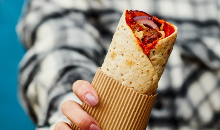 프레타망제 미트볼 랩, 비건버전으로 대체