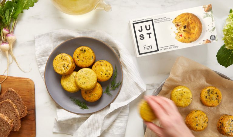 저스트, 비건 에그바이트 제품 출시