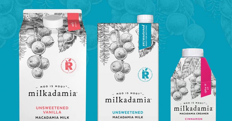 마카다미아로 만든 우유라고?