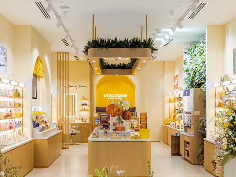 록시땅의 첫 그린스토어 오픈