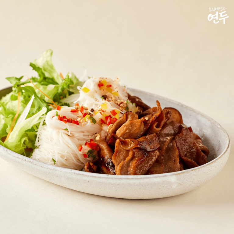 [연두레시피] 고기 없는 분짜, 탕수육, 가지피망잡채