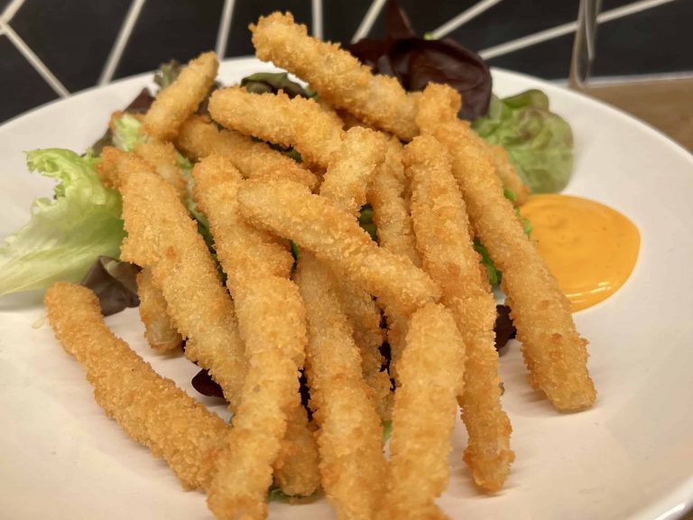 아쿠아 컬쳐 푸드, 칼라마리 튀김 공개