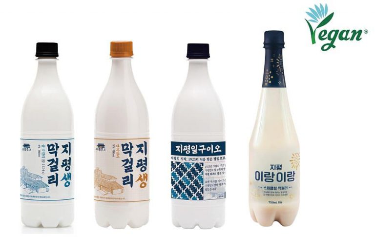 지평주조, 막걸리 제품 4종 비건 인증