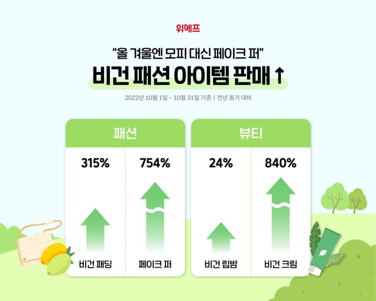 모피 대신 페이크 퍼!